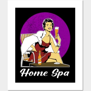 Home Spa, Beer, Day off, Strong woman, Pop art Posters and Art